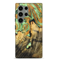 Galaxy S24 Ultra Wood Live Edge Phone Case - Easton (Green, 725086)