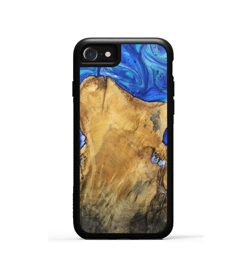 iPhone SE Wood Phone Case - Arturo (Blue, 725131)