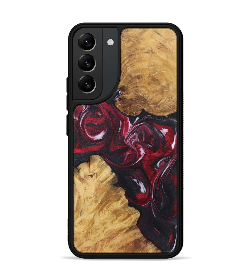 Galaxy S22 Plus Wood Phone Case - Pamela (Red, 725146)