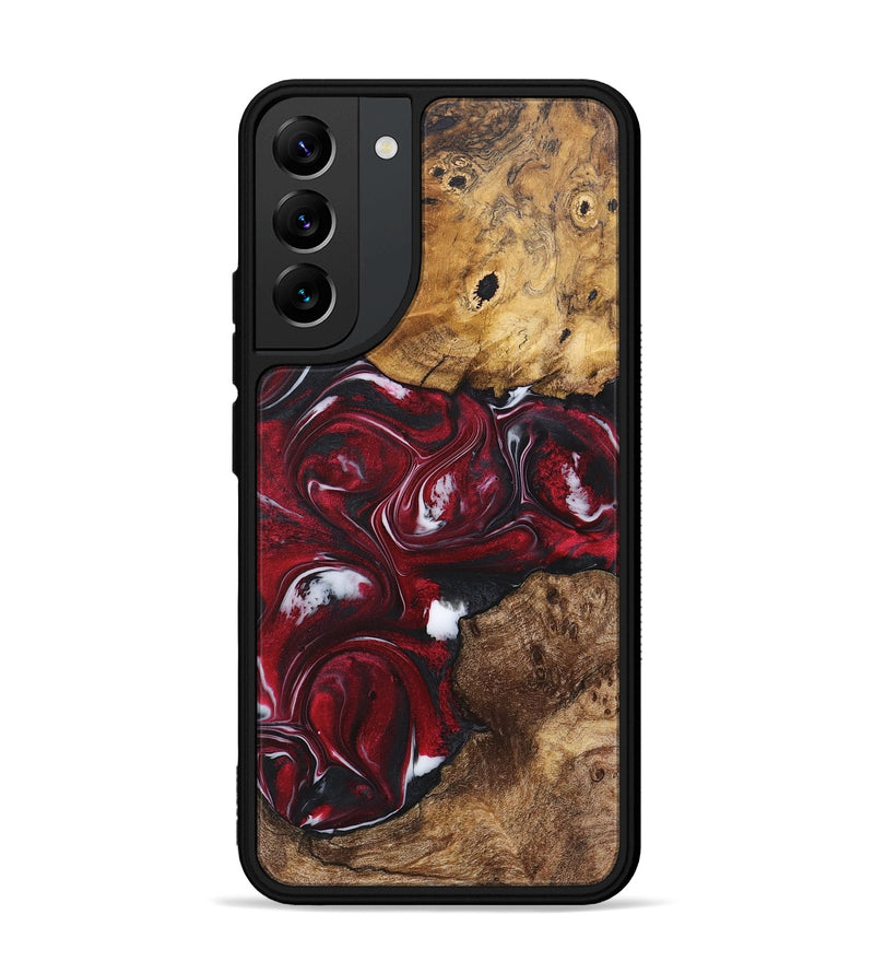 Galaxy S22 Plus Wood Phone Case - Cyrus (Red, 725155)