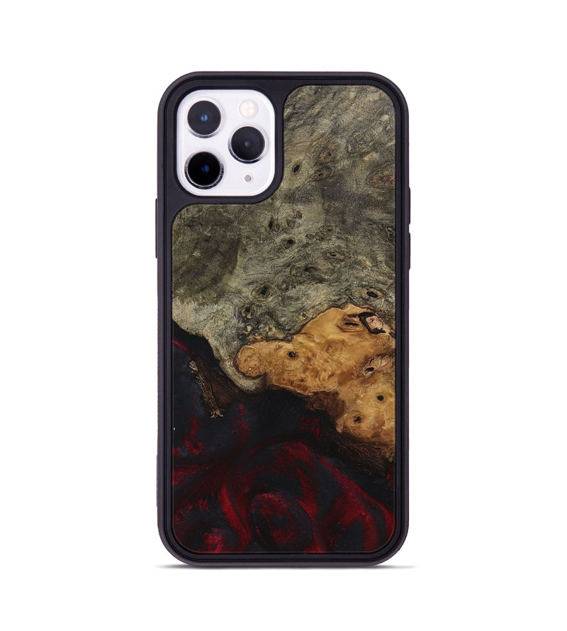 iPhone 11 Pro Wood Phone Case - Penelope (Red, 725162)