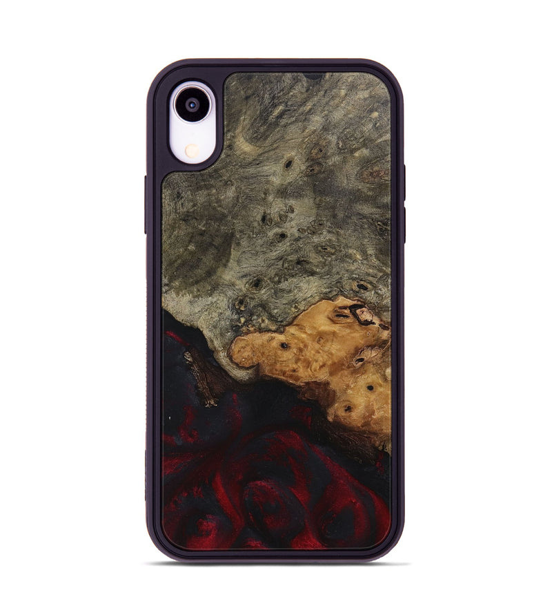 iPhone Xr Wood Phone Case - Penelope (Red, 725162)