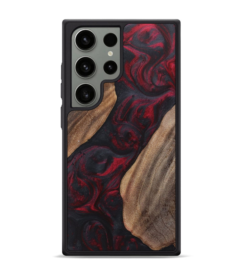 Galaxy S24 Ultra Wood Phone Case - Landon (Red, 725164)