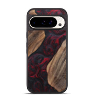 Pixel 9 Pro Wood Phone Case - Landon (Red, 725164)