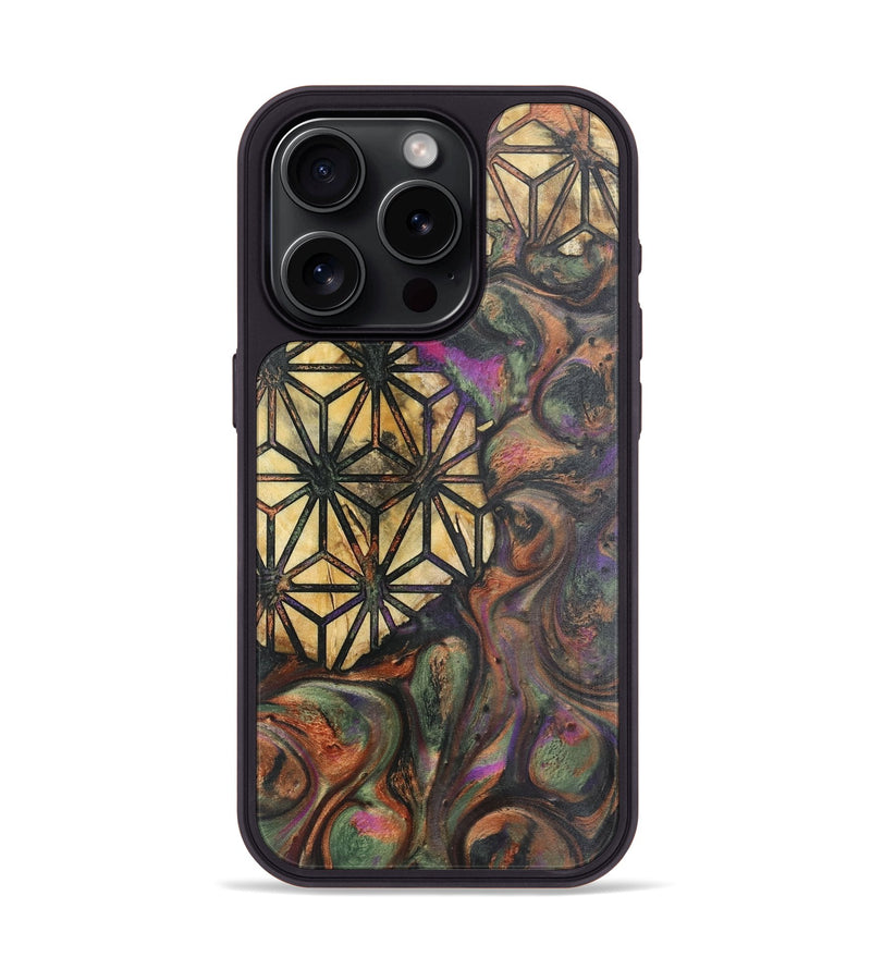 iPhone 15 Pro Wood Phone Case - Gavin (Pattern, 725171)