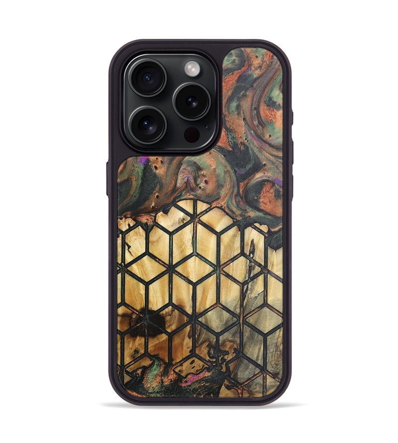 iPhone 15 Pro Wood Phone Case - Candace (Pattern, 725172)