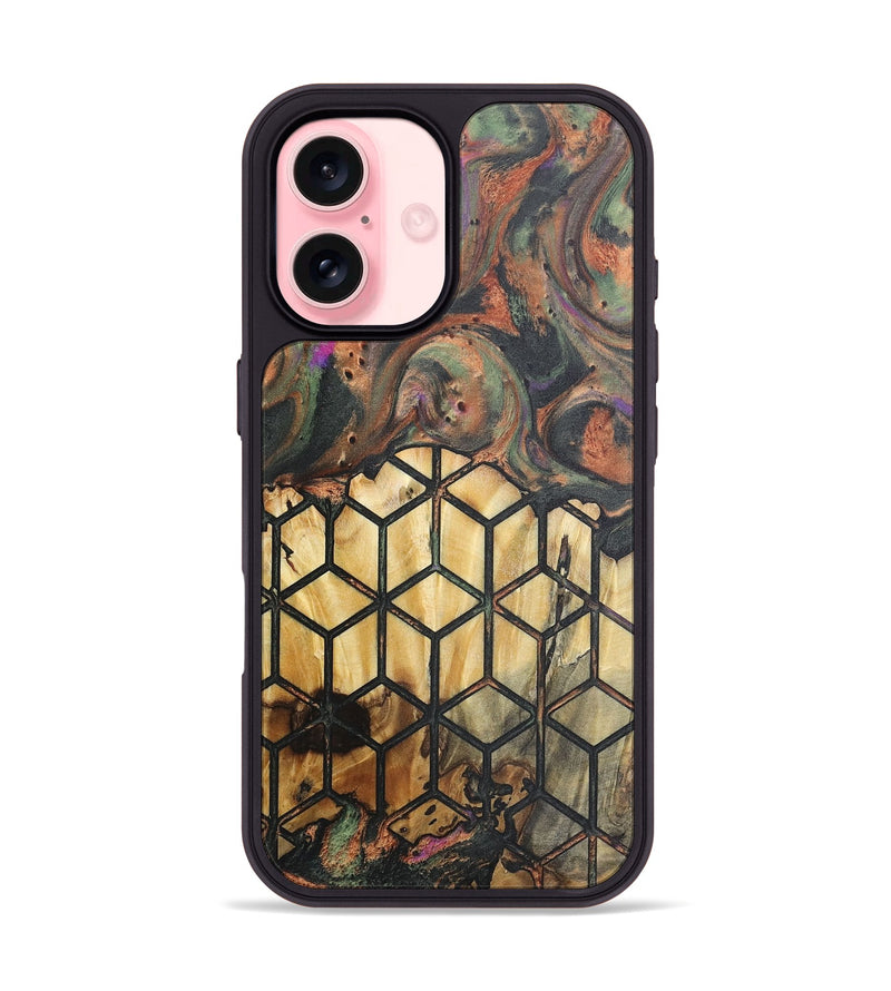 iPhone 16 Wood Phone Case - Candace (Pattern, 725172)