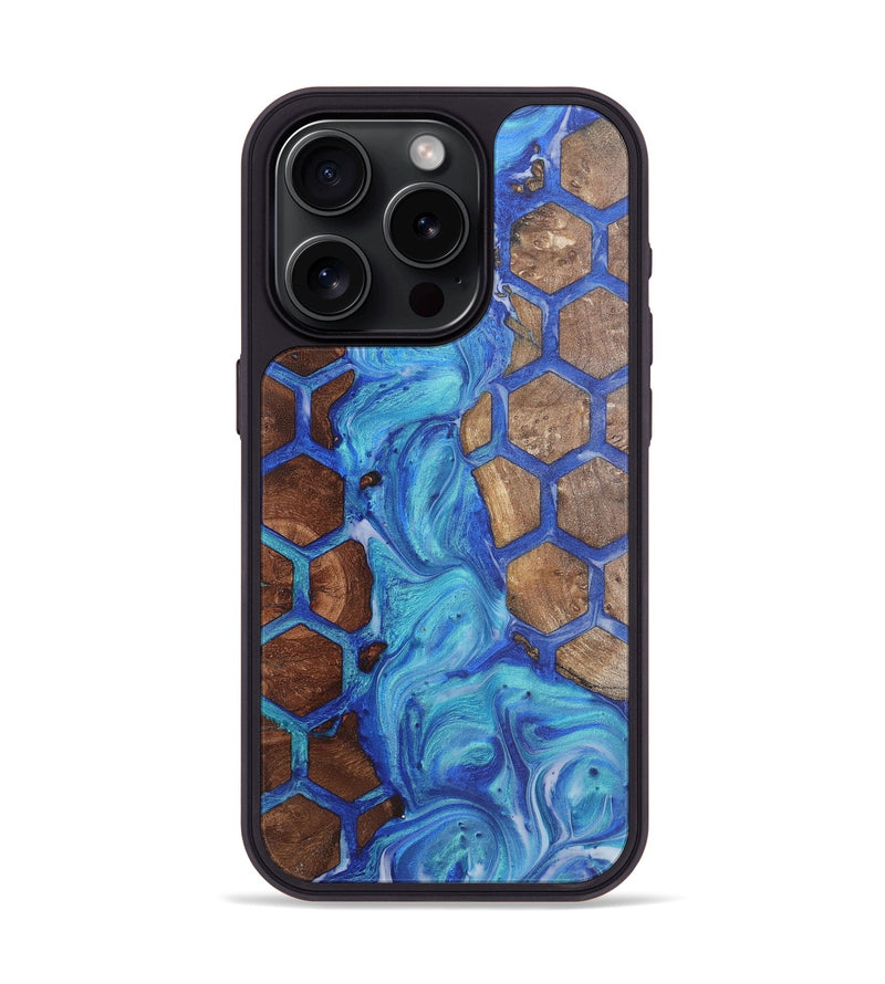 iPhone 15 Pro Wood Phone Case - Sondra (Pattern, 725178)