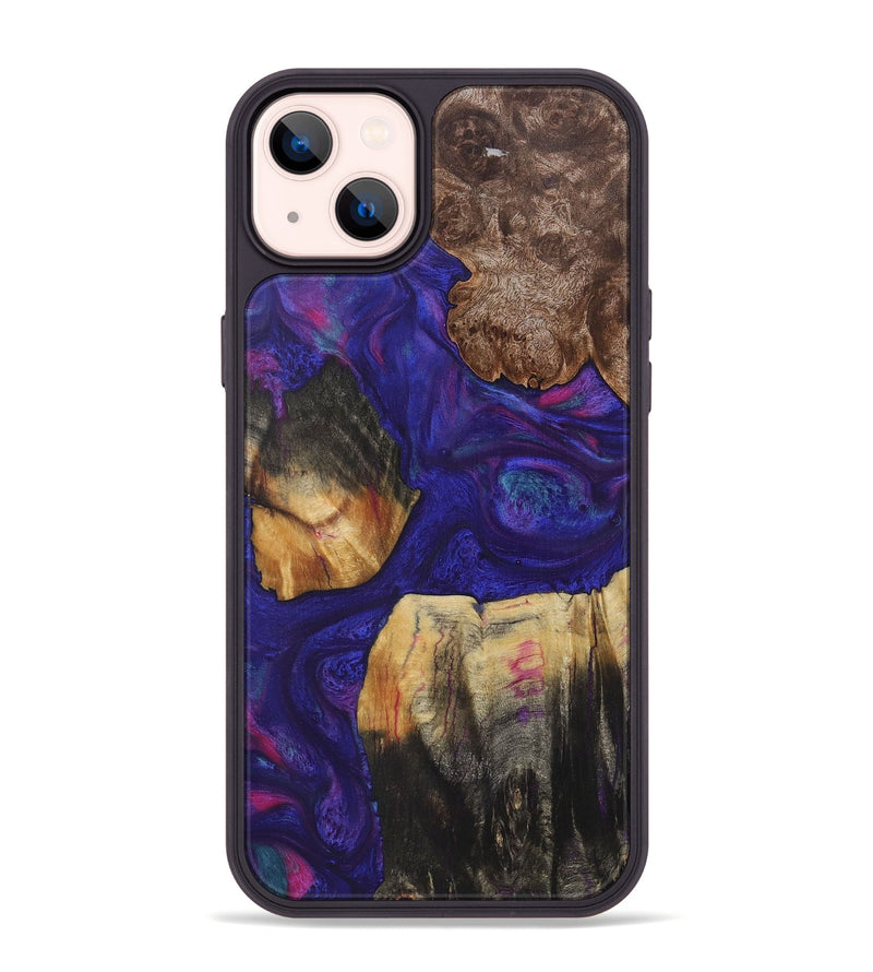 iPhone 14 Plus Wood Phone Case - Kane (Purple, 725245)