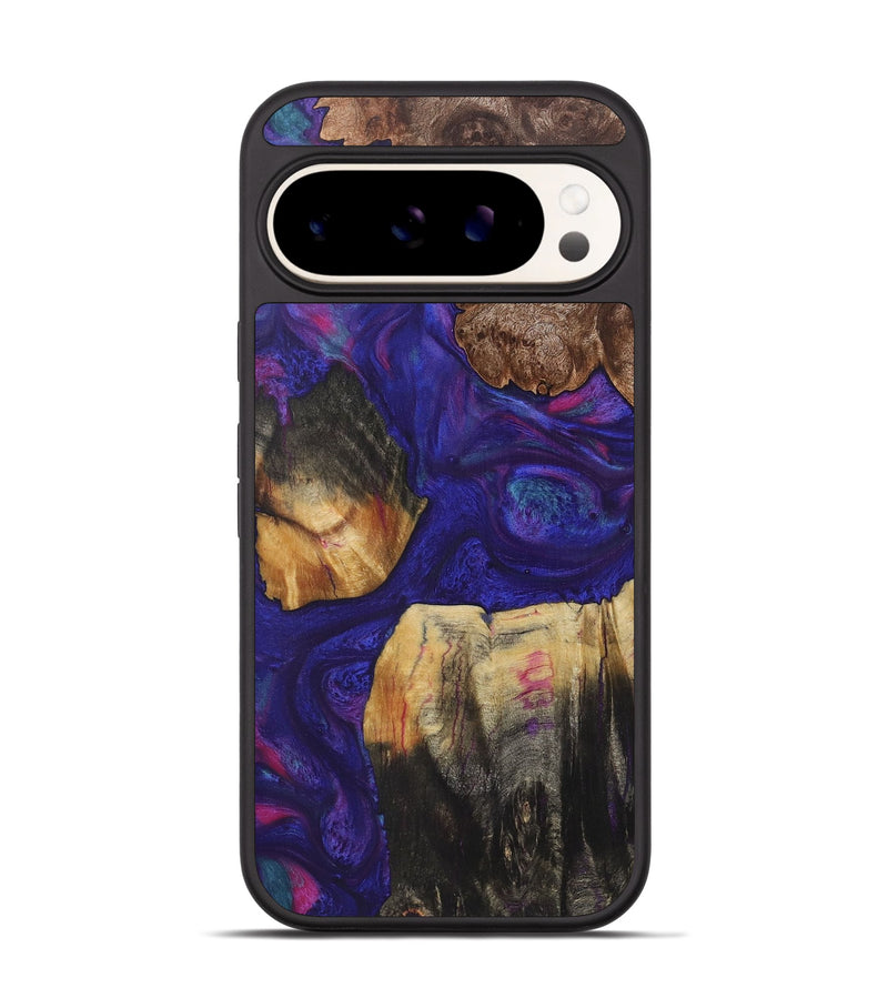 Pixel 9 Wood Phone Case - Kane (Purple, 725245)