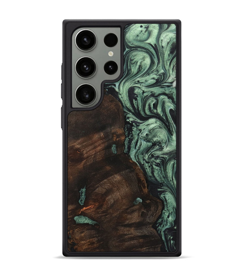 Galaxy S24 Ultra Wood Phone Case - Colby (Green, 725289)