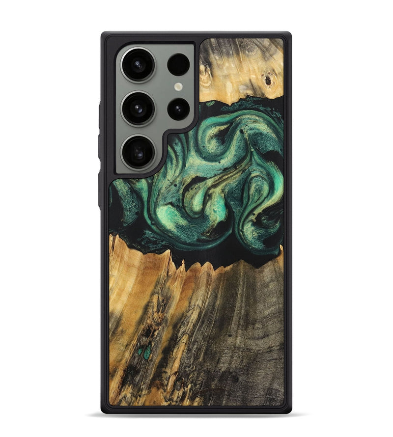 Galaxy S24 Ultra Wood Phone Case - Gene (Green, 725291)