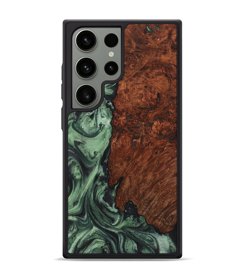 Galaxy S24 Ultra Wood Phone Case - Caleb (Green, 725318)