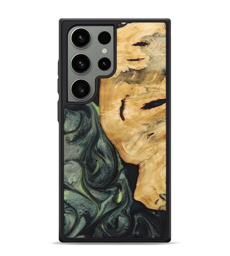 Galaxy S24 Ultra Wood Phone Case - Donnie (Green, 725328)