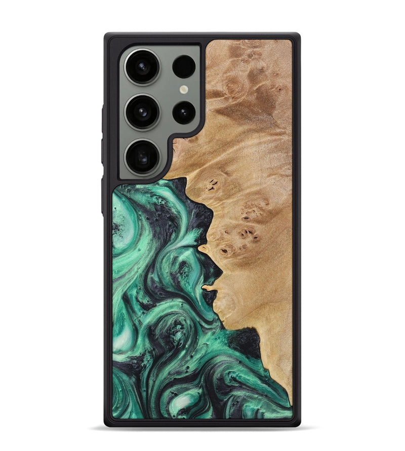 Galaxy S24 Ultra Wood Phone Case - Paislee (Green, 725341)