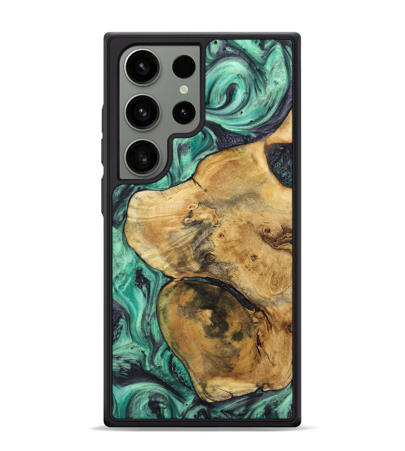 Galaxy S24 Ultra Wood Phone Case - Eden (Green, 725342)