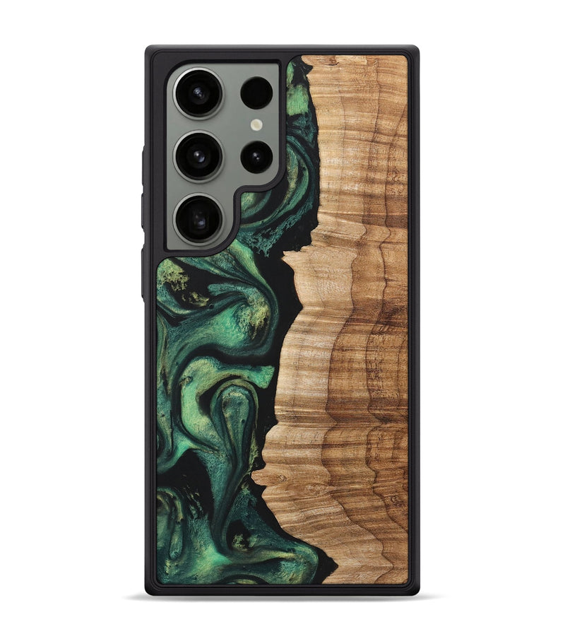 Galaxy S24 Ultra Wood Phone Case - Claude (Green, 725354)