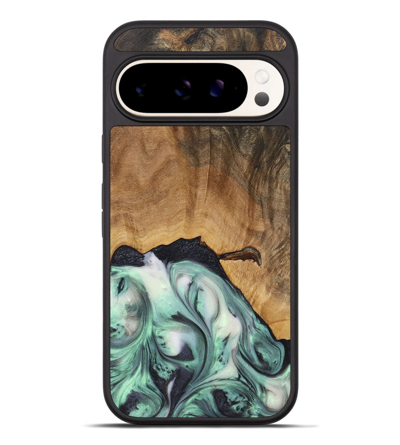 Pixel 9 Pro XL Wood Phone Case - Cory (Green, 725377)