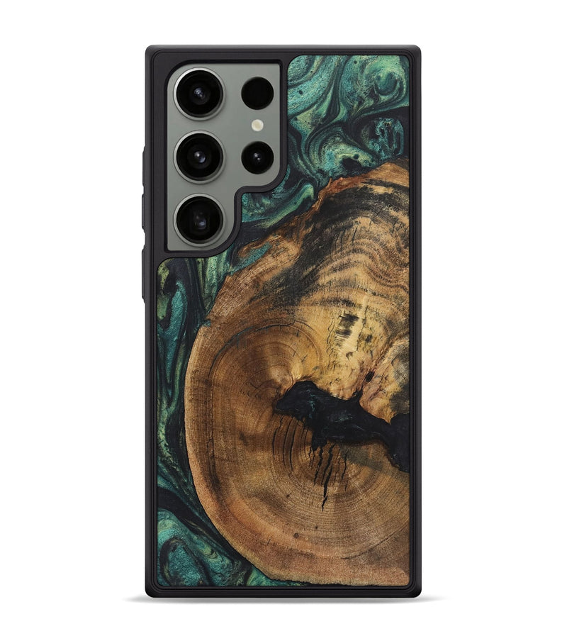 Galaxy S24 Ultra Wood Phone Case - Alfred (Green, 725431)