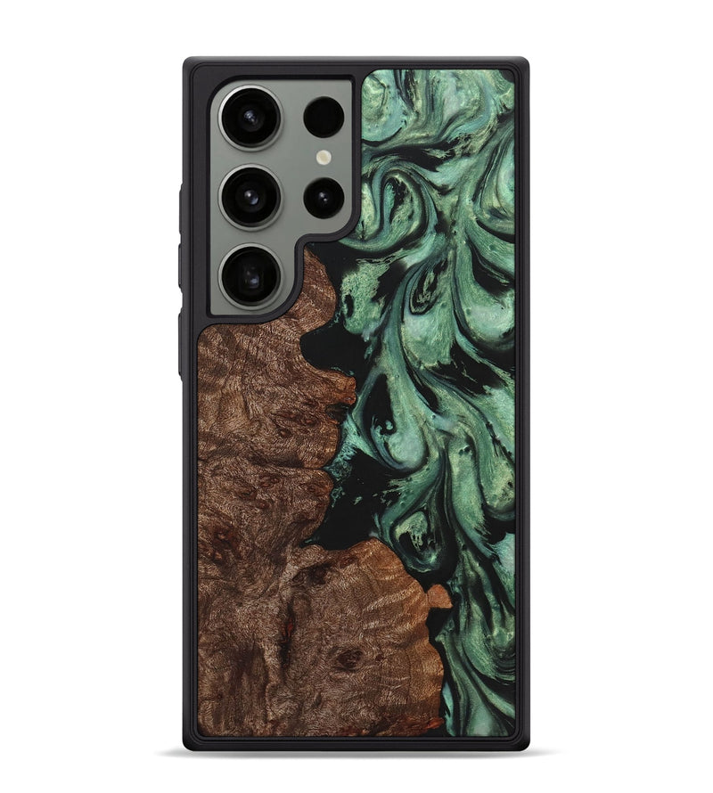 Galaxy S24 Ultra Wood Phone Case - Muriel (Green, 725433)