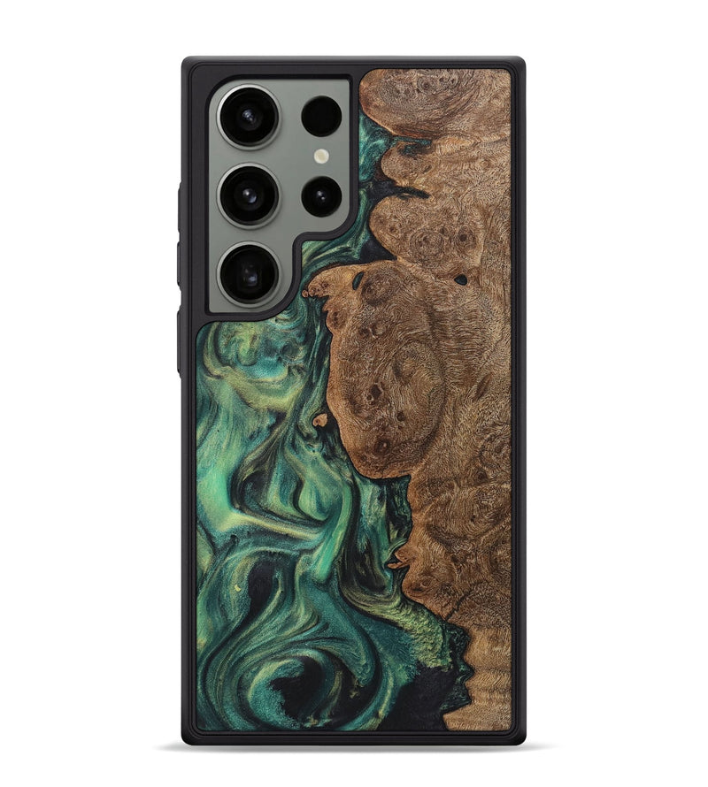 Galaxy S24 Ultra Wood Phone Case - Natalia (Green, 725449)