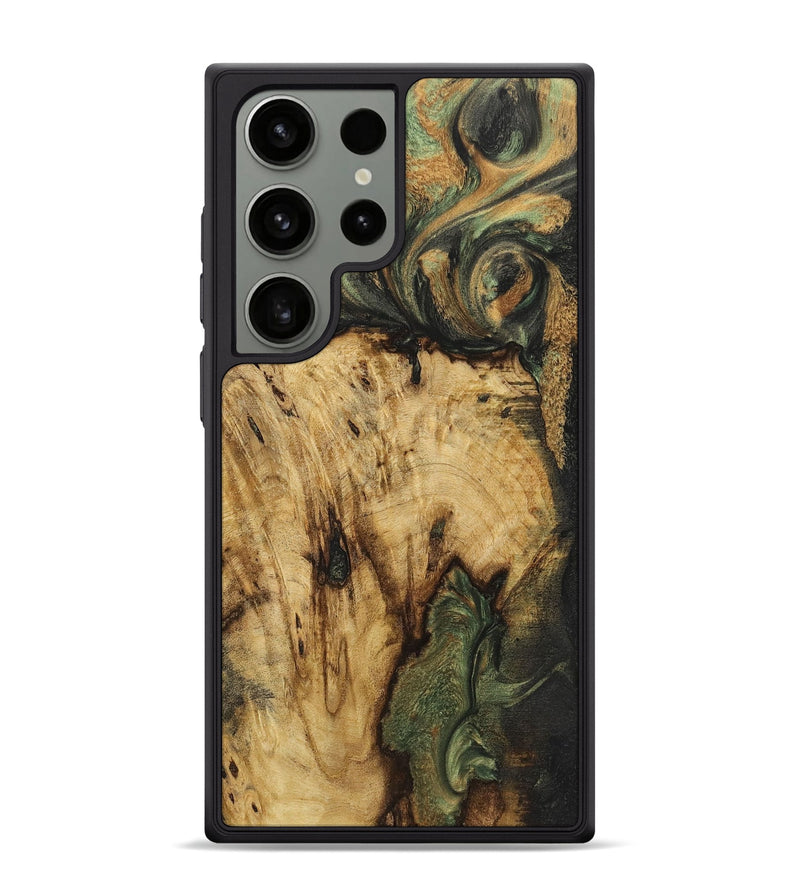 Galaxy S24 Ultra Wood Phone Case - Kierra (Green, 725478)