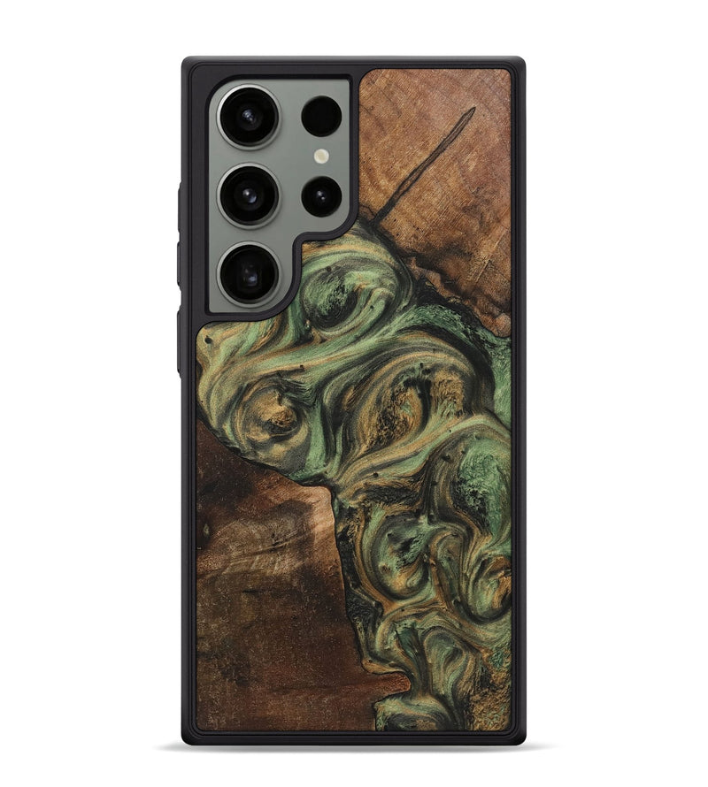 Galaxy S24 Ultra Wood Phone Case - Everett (Green, 725479)