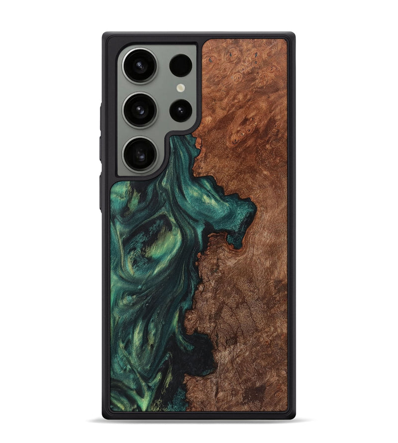 Galaxy S24 Ultra Wood Phone Case - Bonnie (Green, 725488)