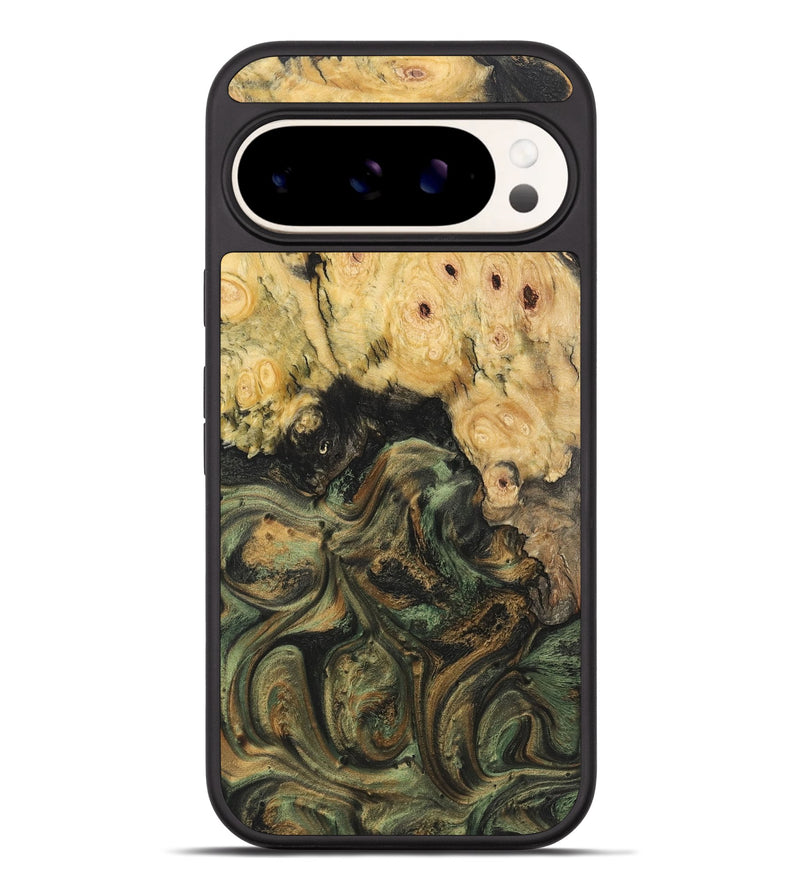 Pixel 9 Pro XL Wood Phone Case - Bill (Green, 725497)