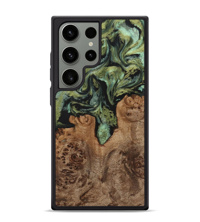 Galaxy S24 Ultra Wood Phone Case - Griffin (Green, 725513)