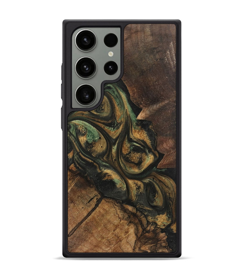 Galaxy S24 Ultra Wood Phone Case - Eva (Green, 725519)