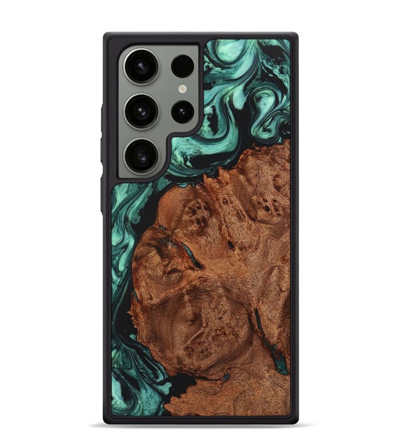 Galaxy S24 Ultra Wood Phone Case - Daryl (Green, 725551)