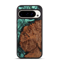 Pixel 9 Pro Wood Phone Case - Daryl (Green, 725551)