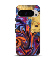 Pixel 9 Wood Live Edge Phone Case - Beau (Purple, 725559)