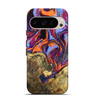 Pixel 9 Wood Live Edge Phone Case - Jerome (Purple, 725563)