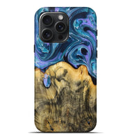 iPhone 16 Pro Max Wood Live Edge Phone Case - Jonathan (Purple, 725588)