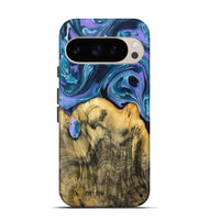 Pixel 9 Wood Live Edge Phone Case - Jonathan (Purple, 725588)