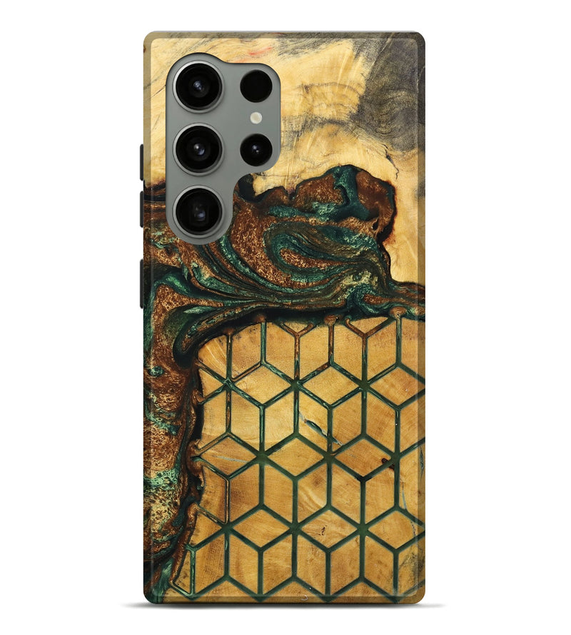 Galaxy S24 Ultra Wood Live Edge Phone Case - Brenden (Pattern, 725593)