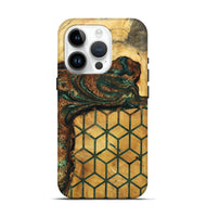 iPhone 15 Pro Wood Live Edge Phone Case - Brenden (Pattern, 725593)