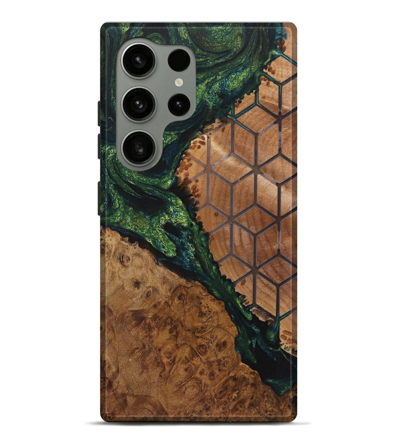 Galaxy S24 Ultra Wood Live Edge Phone Case - Bruce (Pattern, 725594)