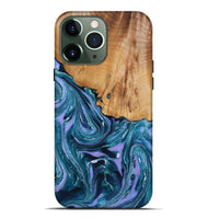 iPhone 13 Pro Max Wood Live Edge Phone Case - Chase (Purple, 725605)