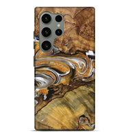 Galaxy S24 Ultra Wood Live Edge Phone Case - Terrance (Black & White, 725615)