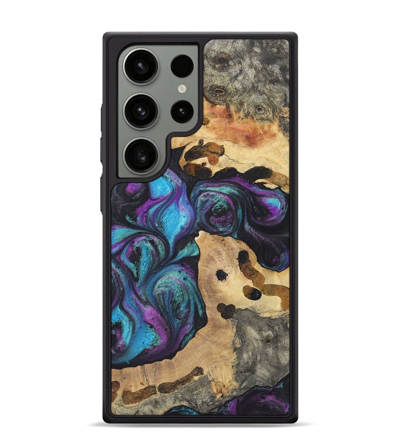 Galaxy S24 Ultra Wood Phone Case - Griffin (Purple, 725665)