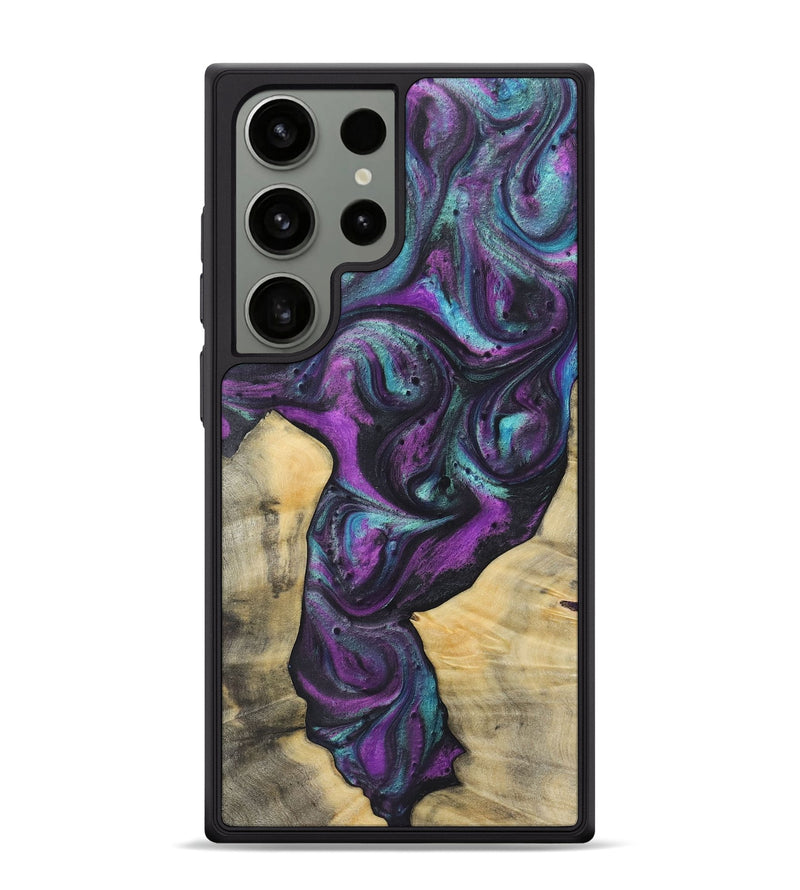 Galaxy S24 Ultra Wood Phone Case - Margot (Purple, 725671)