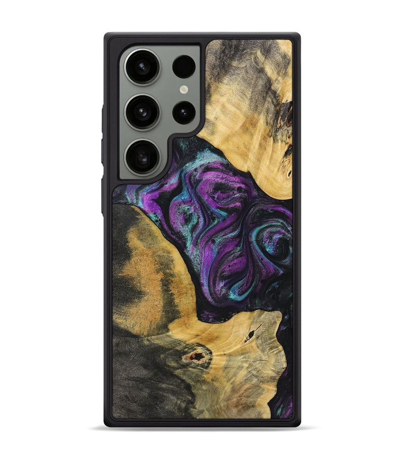 Galaxy S24 Ultra Wood Phone Case - Ashton (Purple, 725677)