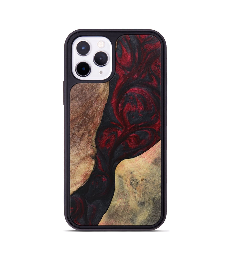 iPhone 11 Pro Wood Phone Case - Kaitlin (Red, 725682)