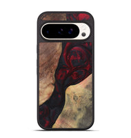 Pixel 9 Pro Wood Phone Case - Kaitlin (Red, 725682)