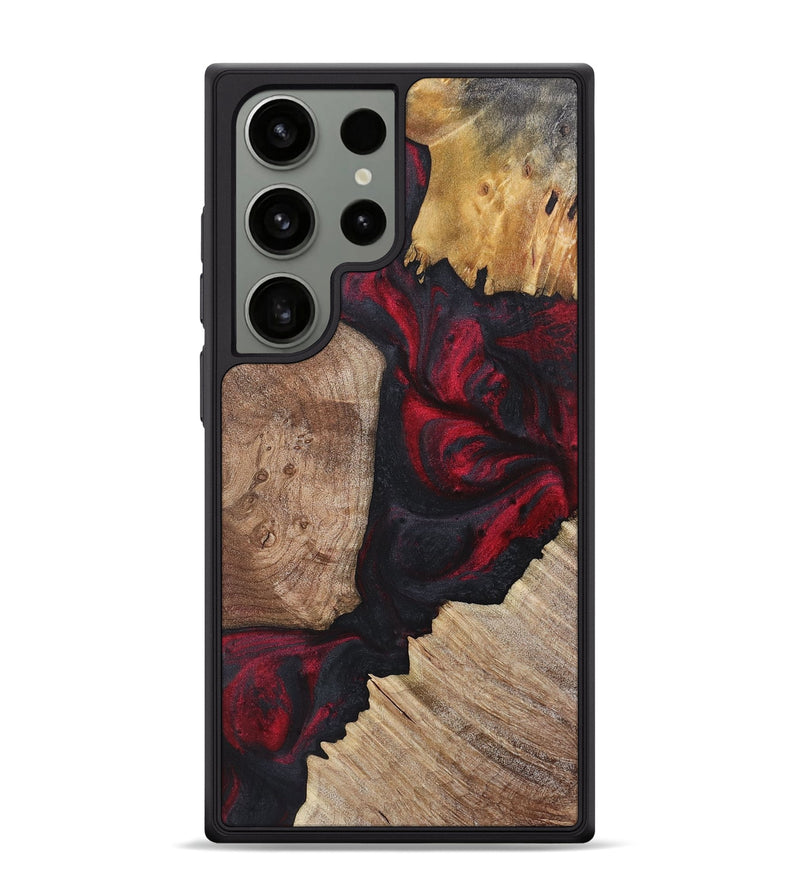 Galaxy S24 Ultra Wood Phone Case - Reign (Red, 725683)