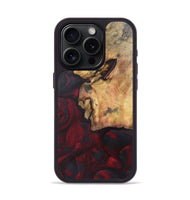 iPhone 15 Pro Wood Phone Case - Katherine (Red, 725684)