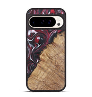 Pixel 9 Pro Wood Phone Case - Alex (Red, 725685)